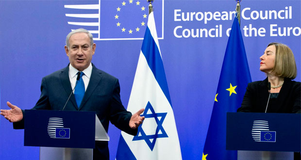 Netanyahu pide a UE reconocer a Jerusalén como capital de Israel