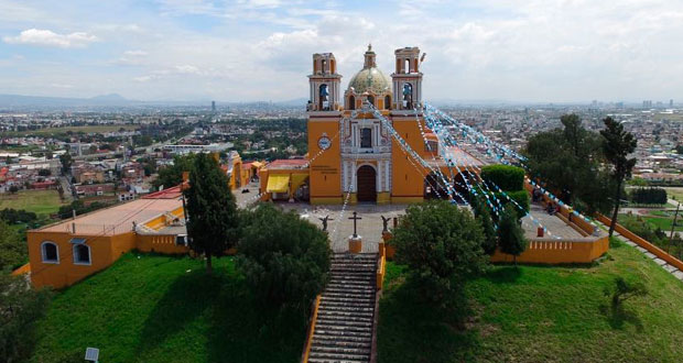 Alistan reapertura de Santuario de los Remedios en Cholula