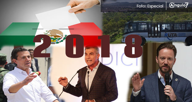 En 2018, se renovará gubernatura en Puebla y empezará línea 3 de RUTA