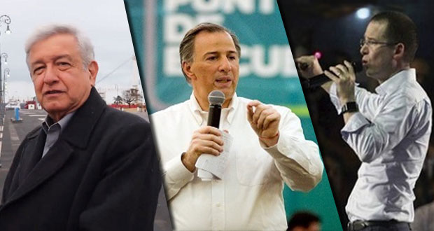 AMLO supera a Meade por 16 puntos y a Anaya por 6: encuesta