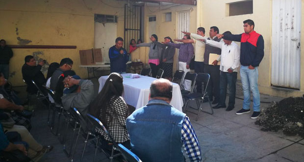 En Atlixco, eligen nuevo comité sindical de la textilera Mex Mode