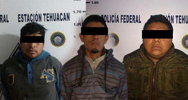 Detiene Policía Federal a 3 presuntos miembros de banda delictiva