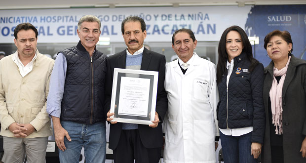 HU de la BUAP recibe acreditación federal en calidad médica
