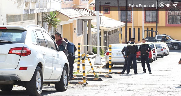 Los disparos se escucharon entre las calles Acatlán y Teziutlán Sur, después del mediodía. Foto: El Popular