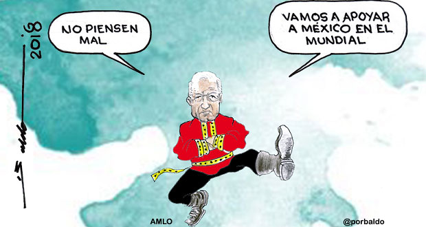 Caricatura: Andrés Manuelovich listo para este 2018