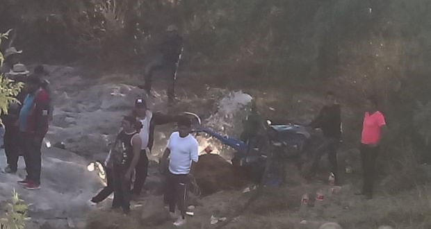 Mueren dos menores ahogados en río Tenexcalco de Cuautinchán