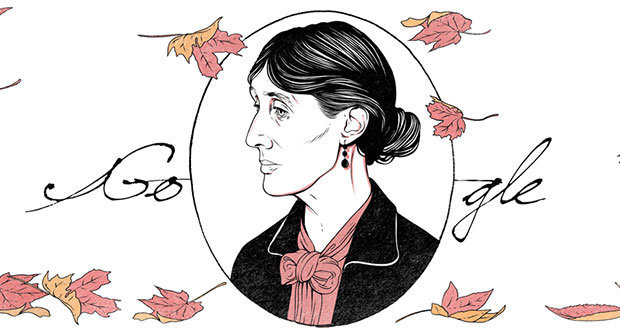 La escritora Virginia Woolf es homenajeada por Google