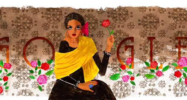 Google celebra con doodle natalicio de Katy Jurado, actriz mexicana