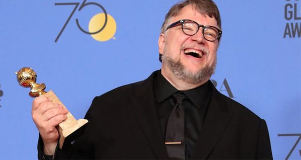 Guillermo del Toro, tercer mexicano en ganar Globo de Oro