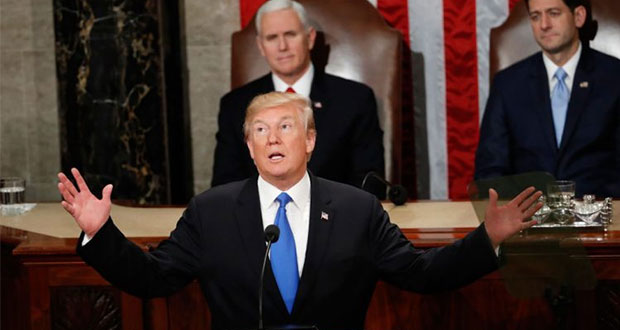 Trump pide unidad pero insiste en cerrar fronteras con México