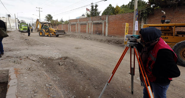 Pavimentación en Hueyotlipan beneficiará a más de 400 familias: Banck