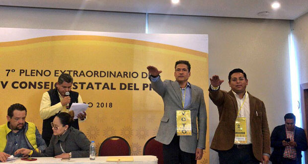 Jorge Cruz es nuevo líder estatal del PRD y Vladimir Luna, secretario