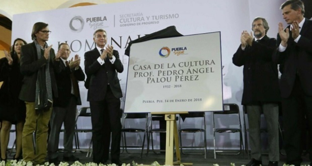 En memoria de Palou, Casa de la Cultura lleva su nombre.