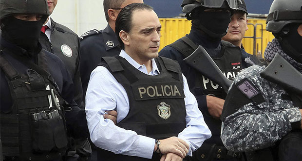 Trasladan a Borge a penal en Edomex