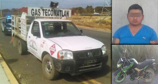 SSP recupera 2 vehículos y una caja seca