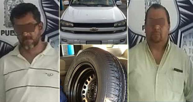 En San Francisco, SSP detiene a 2 presuntos ladrones de autopartes
