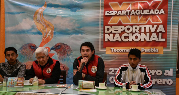 Antorcha anuncia en Atlixco la XIX Espartaqueada Deportiva