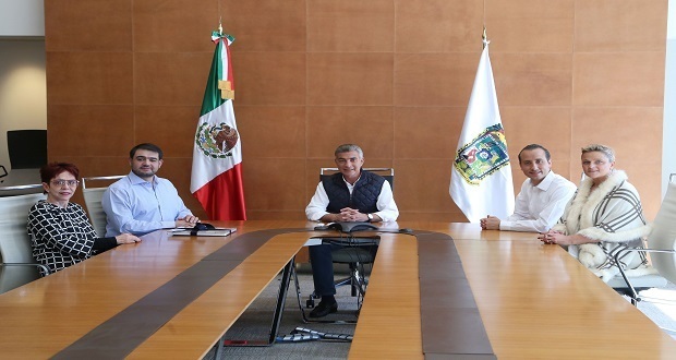 Antonio Gali Fayad se reune con el embajador de México en Irán. Foto: Especial