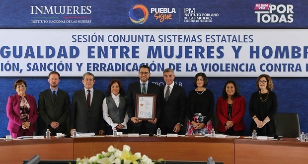 Gobierno de Puebla e Inmujeres encabezan sesiones para prevenir violencia contra mujeres. Foto: Especial
