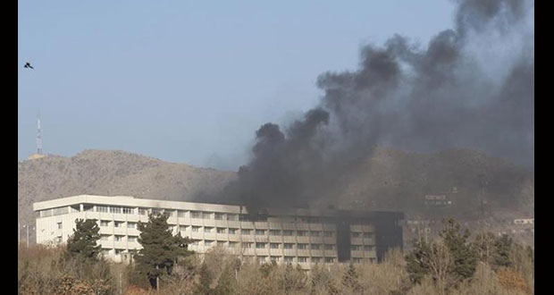 Al menos 40 muertos, tras asalto de yihadistas a hotel en Kabul