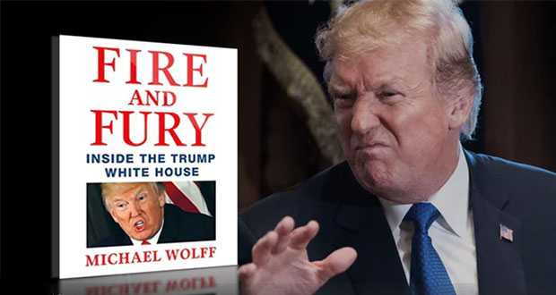 Trump intenta censurar libro sobre su primer año de gobierno