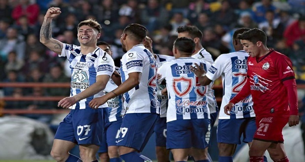 Lobos BUAP hila su tercera derrota al hilo tras perder 3-1 contra Pachuca de visita. Foto: Especial