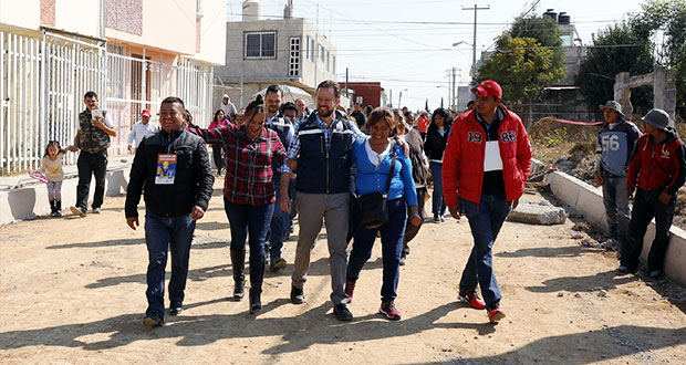 Inicia pavimentación de 10 calles en San Francisco Totimehuacán