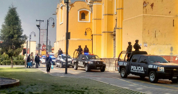 San Pedro Cholula reporta saldo blanco durante Guadalupe-Reyes