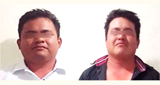 FGE detiene a dos presuntos responsables de homicidio en Tehuacán