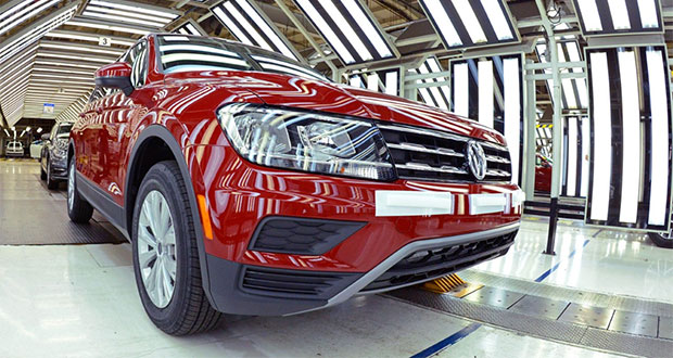 Volkswagen reporta alza del 11.2% en producción durante 2017