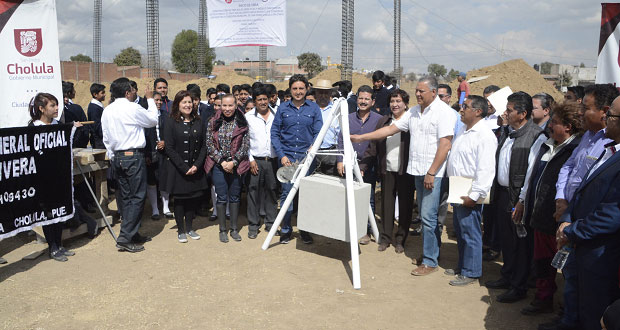 Inician construcción de bachillerato en SPC