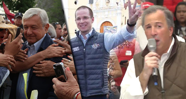 Al cerrar precampañas, AMLO y Anaya prometen cambios