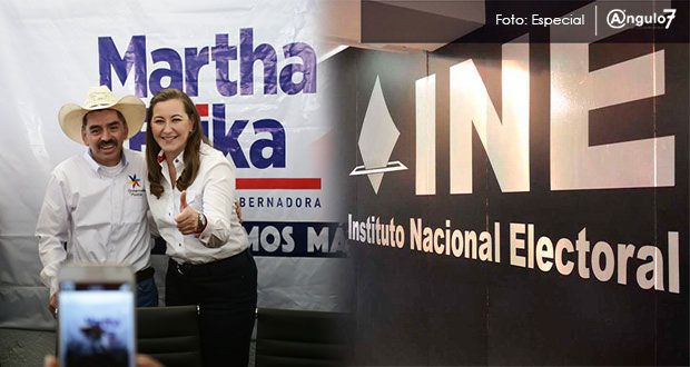 INE abre proceso sancionador a Martha Erika por queja de propaganda