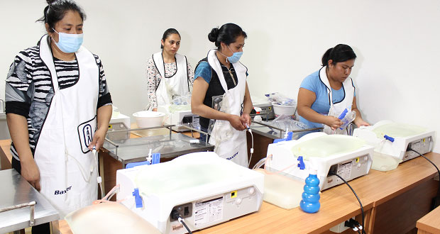 Issstep ofrece diálisis a domicilio a 220 pacientes