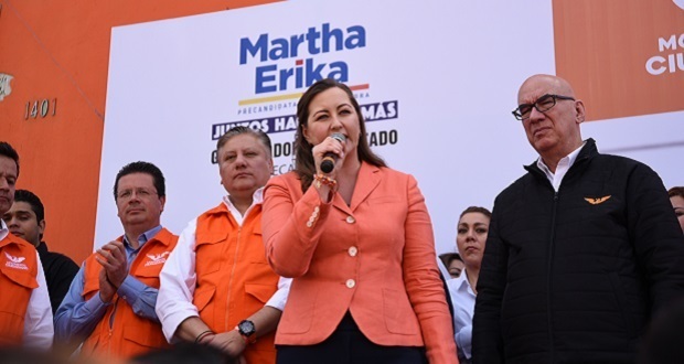 Alonso se registra como precandidata de MC; “tengo derecho de participar”: Foto: EsImagen/ÁngelFlores