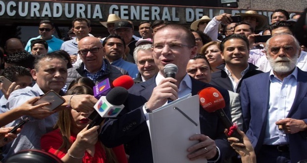 Anaya rechaza declarar en PGR por “lavado”; exige información. Foto: Especial.