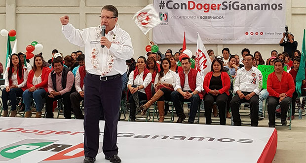 Doger buscará reforzar los servicios de salud en Puebla