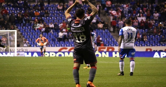 Puebla deja ir la victoria en casa y empata a un gol con Necaxa. Foto: EsImagen