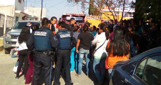 Retienen a presuntos antorchistas en Zacachimalpa por tomar escuela