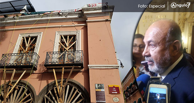 200 familias habitan 110 edificios apuntalados del CH tras sismo: Vergara