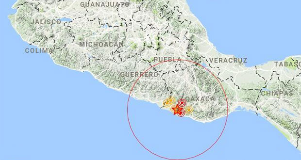 Réplica de sismo del 16F despierta a Puebla y 7 estados