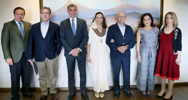 En reunión, Gali y Alfredo Harp abordan rescate del CH tras sismo