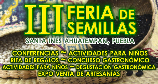 Invitan a tercera edición de “Feria de Semillas” en Ahuatempan
