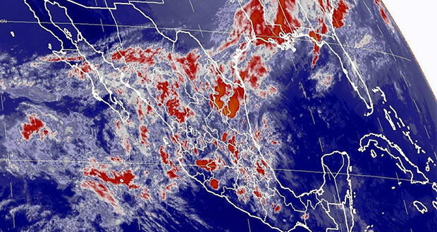 ¡Prepárate! Pronostican lluvias con granizo en Puebla y 9 estados