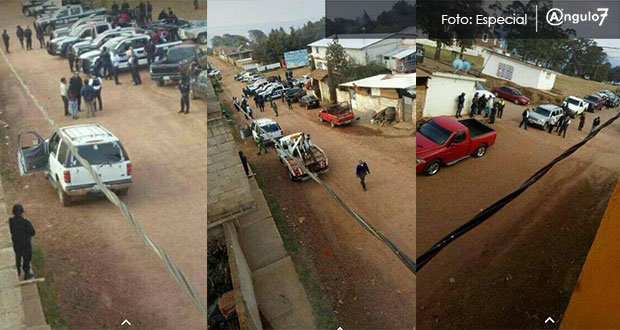 Luego del enfrentamiento entre la Marina y huachicoleros en Libres, se registró un segundo conflicto en menos de 24 horas, en Chignahuapan. Foto: Especial