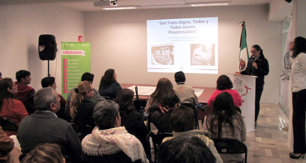 CNDH imparte talleres a personal del Issste para mejorar atención