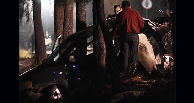 Menor de 12 años que chocó auto y mató a 5 iba a 150 km/h