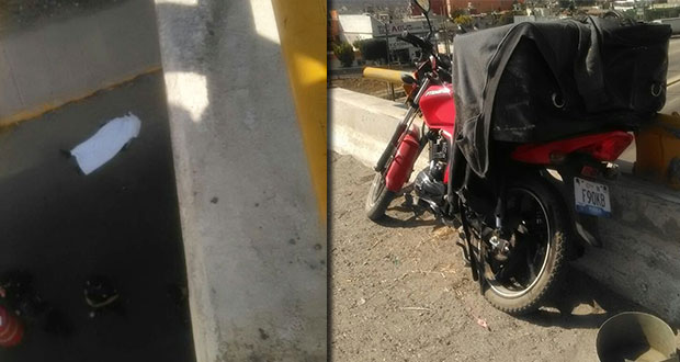 Motociclista muere al caer del puente D8 en el Periférico Ecológico