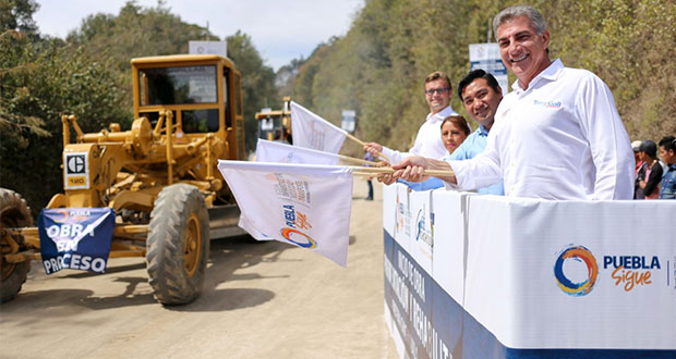 Arrancan pavimentación de carretera Chichiquila-Ahuayacan
