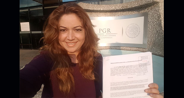 Lagunes denuncia ante la Fepade a columnista por violencia política